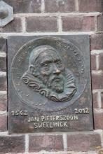 De Sweelinck plaquette in Deventer